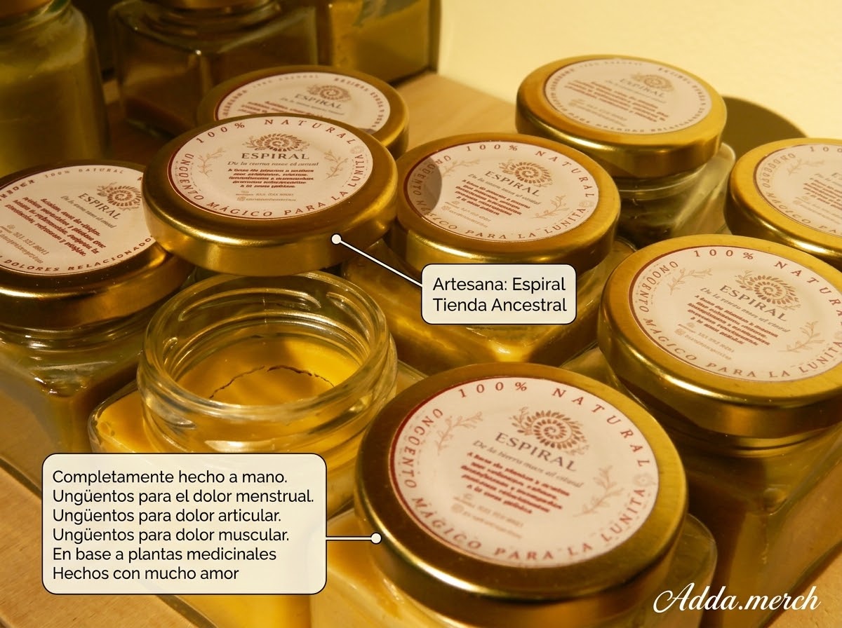 Ungüentos para el Dolor a Base de Plantas Medicinales - Espiral Tienda Ancestral.