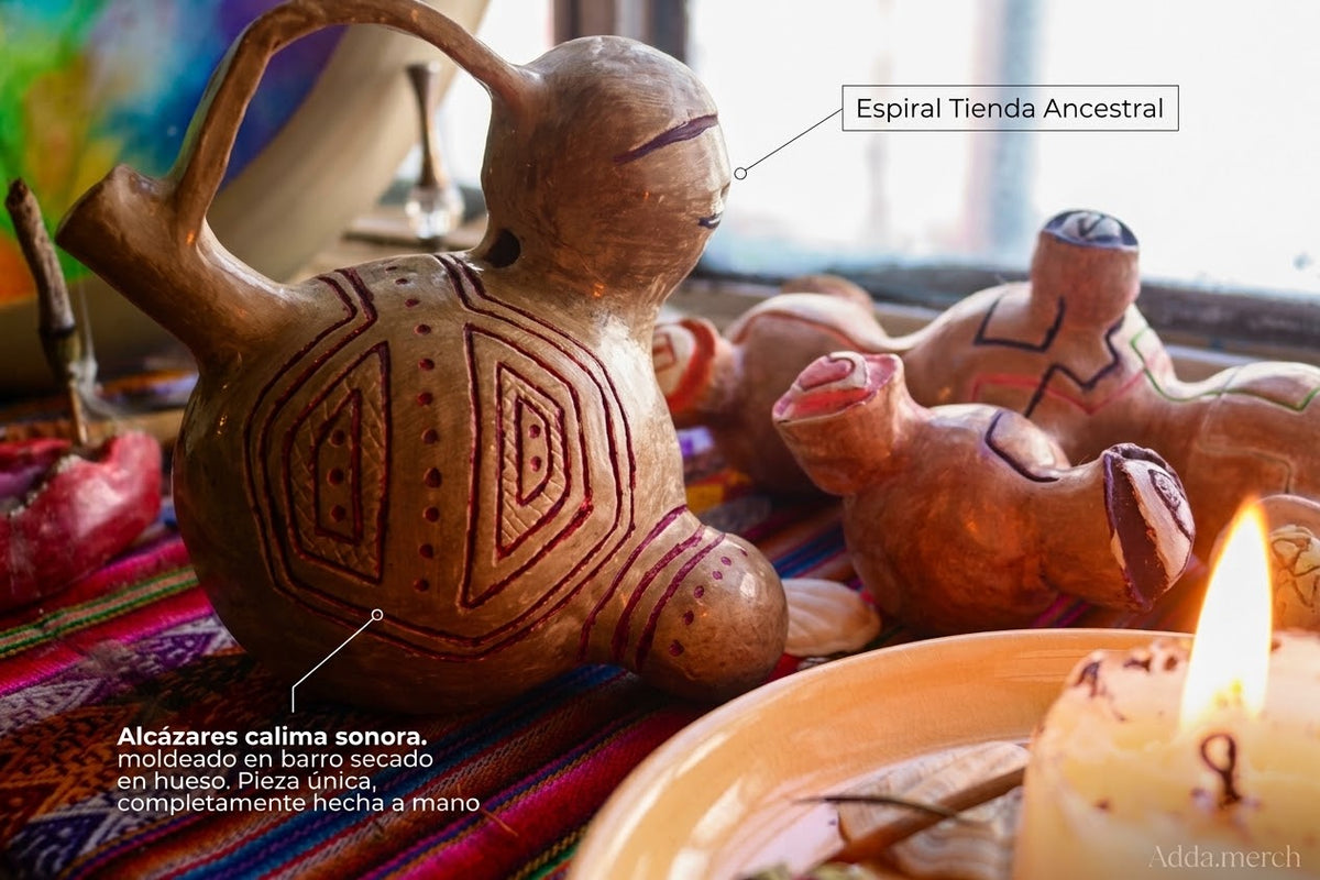 Alcázares Calima Sonora Artesano:Espiral Tienda Ancestral