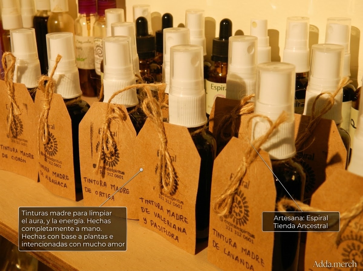 Tinturas Madre, Aromaterapia, limpieza  Campo Aurico - Espiral Tienda Ancestral. (copia)