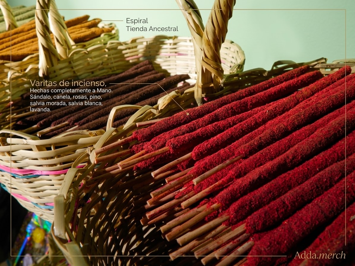 Inciensos Naturales a base de Plantas - Espiral Tienda Ancestral